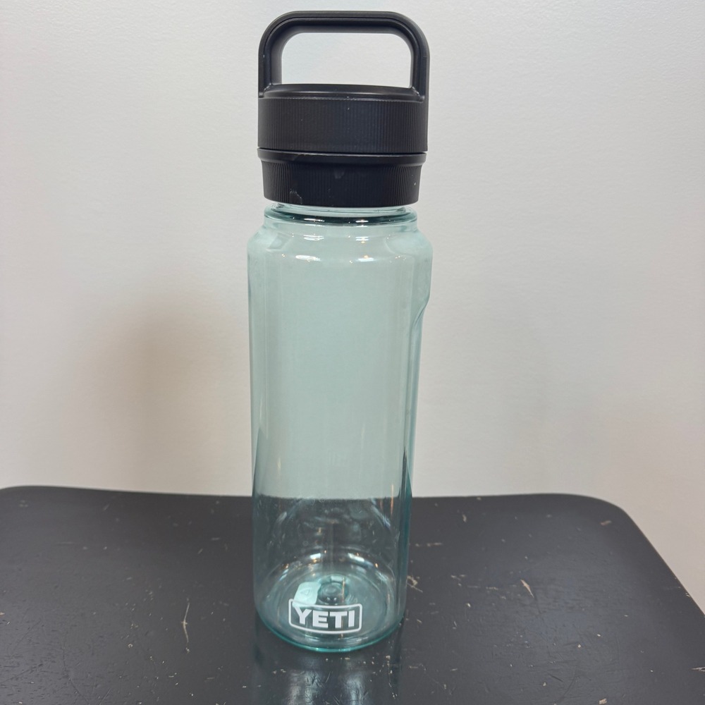 YETI Yonder 34oz 1L Water Bottle Seafoam Plastic Lightweight Hydration Flask